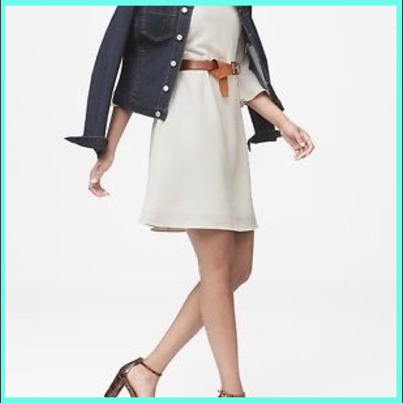Banana Republic Dresses & Skirts - Gorgeous Ponte Flutter Sheath Dress⭐️ FINAL PRICE